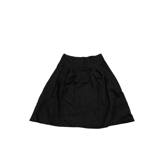 VINCE pleated wool skirt black size 8 - Picture 1 of 4